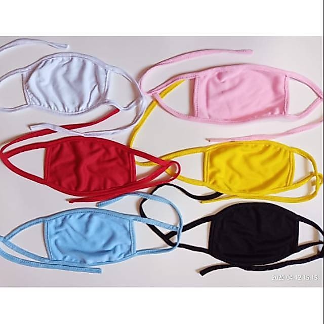 Masker mulut polos masker kain masker motor aksesories