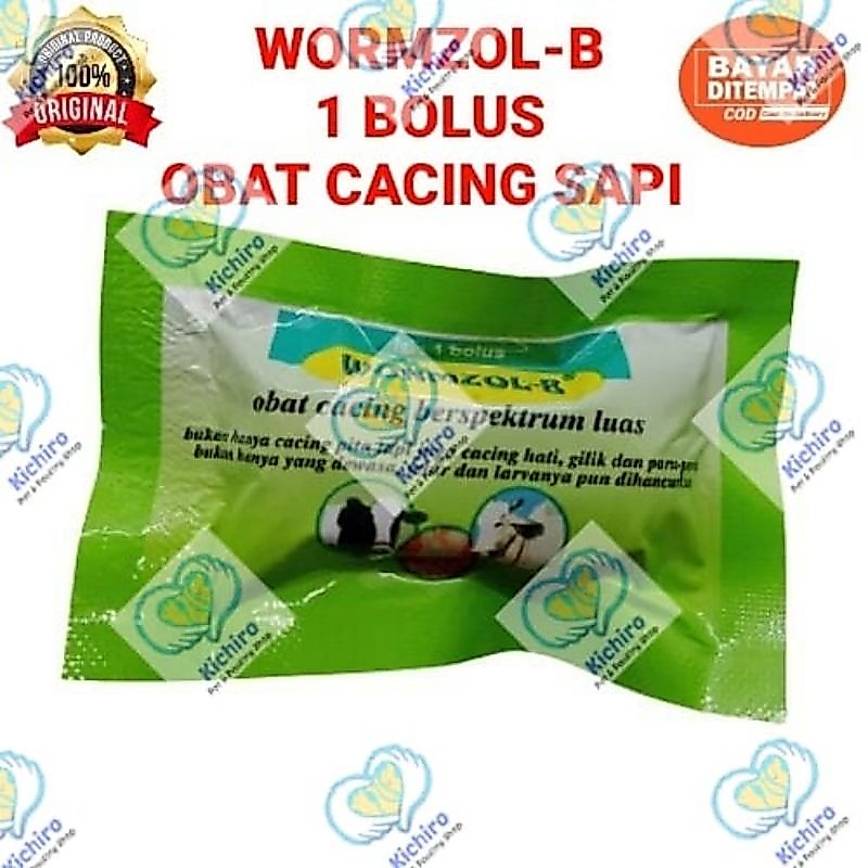 Wormzol-B Obat Cacing Sapi Medion