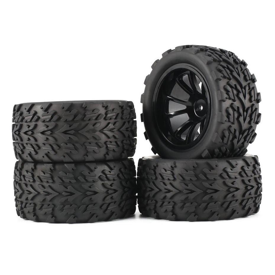 120MM 1/10 RC Monster Truck Buggy Tire Tyre Wheel Foam erts 12mm Hex for Traxxas Arrma Redcat HSP HP