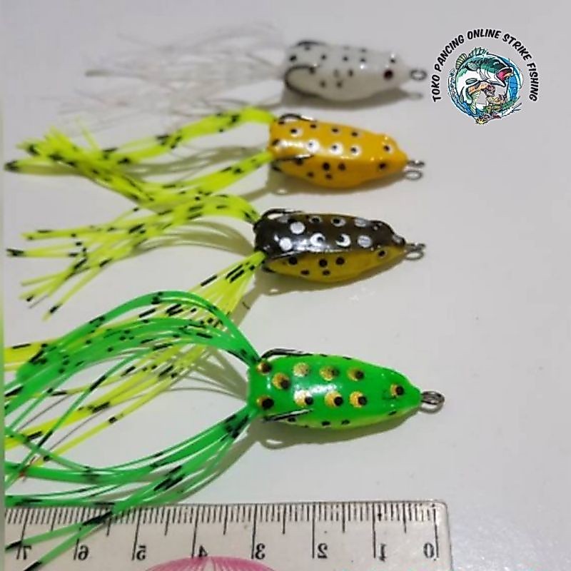 Umpan bentuk kodok/sofrog mini 3 cm