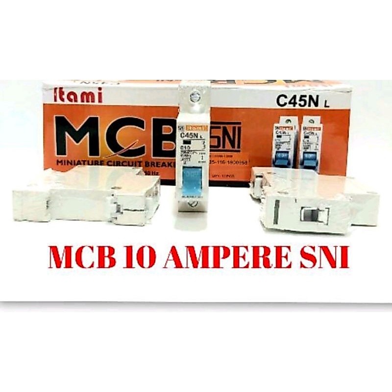 MCB C45N-L ITAMI TERSEDIA LED INDIKATOR