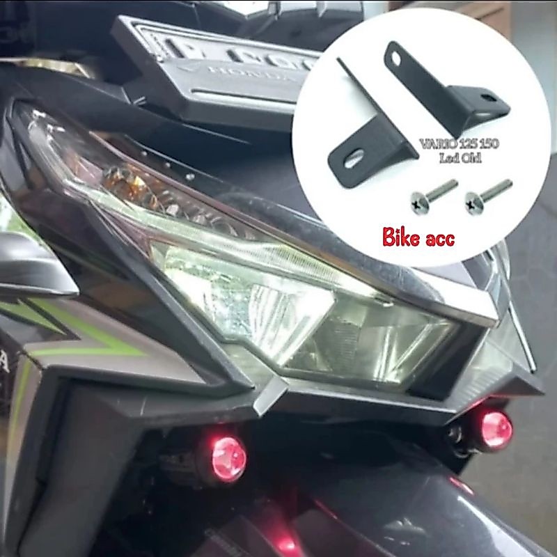 Breket Foglamp Lampu D2 Laser VARIO 125 150
