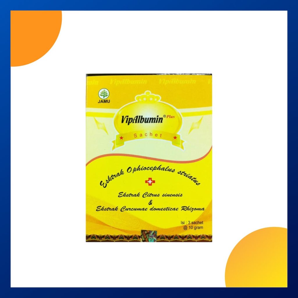 Vipalbumin Plus 10 Gram Box 3 Sachet