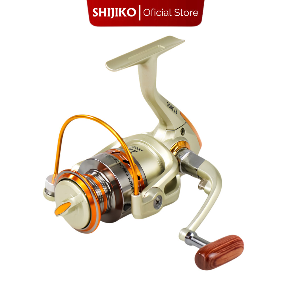 SHIJIKO Reel Pancing EF3000 Spinning Reel 3000 12BB Metal Spool Tarikan Halus - 571