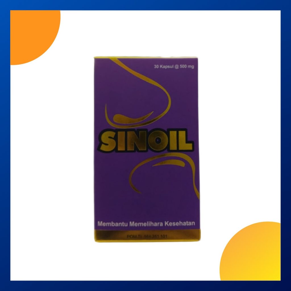 Sinoil 500 Mg Botol 30 Kapsul