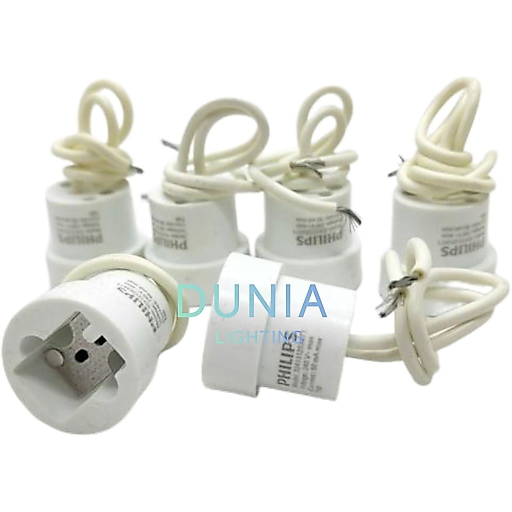 FITTING HALOGEN MR16 PHILIPS fiting lampu tusuk mr 16 Fitting MR16 Philips Led Fiting Tancap Gu5.3 S