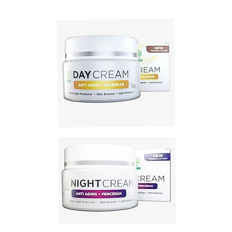 BEAUTY DAY CREAM DAN NIGHT CREAM HNI - HPAI