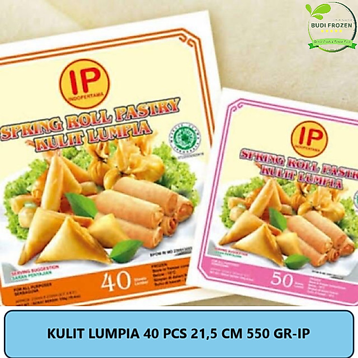 KULIT LUMPIA PREMIUM / SPRING ROLL PASTRY / IP KULIT LUMPIA / BESAR DAN KECIL / 12,5 CM / 21,5 CM