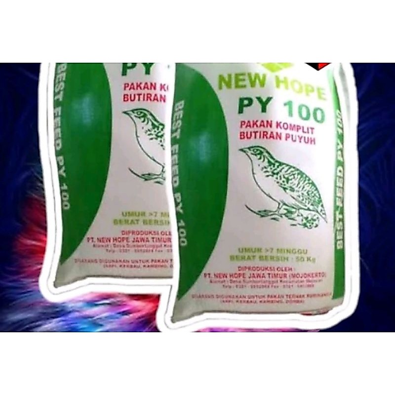 New Hope PY 100 Pakan Komplit Butiran Puyuh