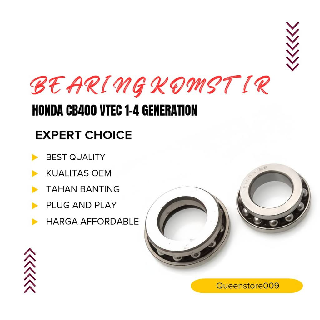 BEARING KOMSTIR HONDA CB400 VTEC 1-4 generation High-Quality Steel