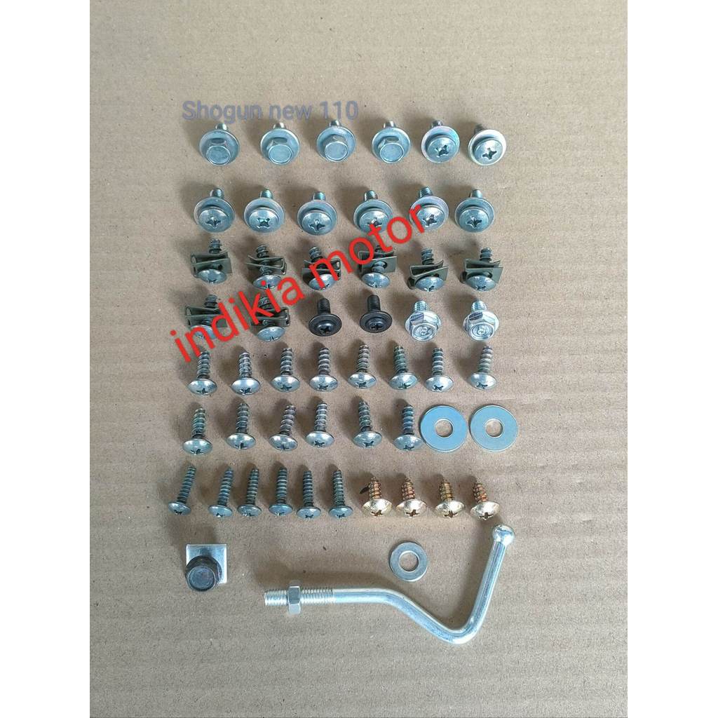 Paket Baud baut Full body Shogun 110 r / Shogun New Shogun kebo