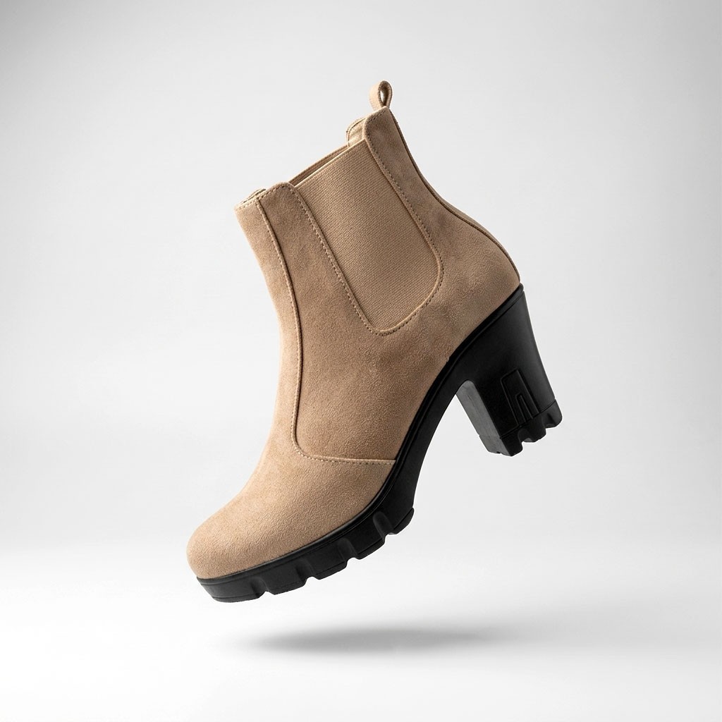 New Hertz - Sepatu Boots Wanita Hv 3371 Brand Hertz Heels Wanita Trendi Berkualitas Warna Hitam