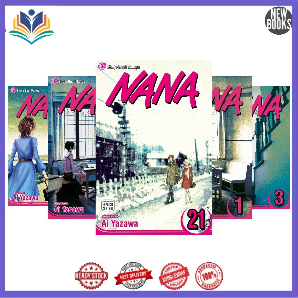 Manga Nana, by Ai Yazawa (21 book series)