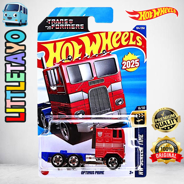Hot Wheels Optimus Prime Diecast Mobil Truck Transformers Bumblebee Hauler