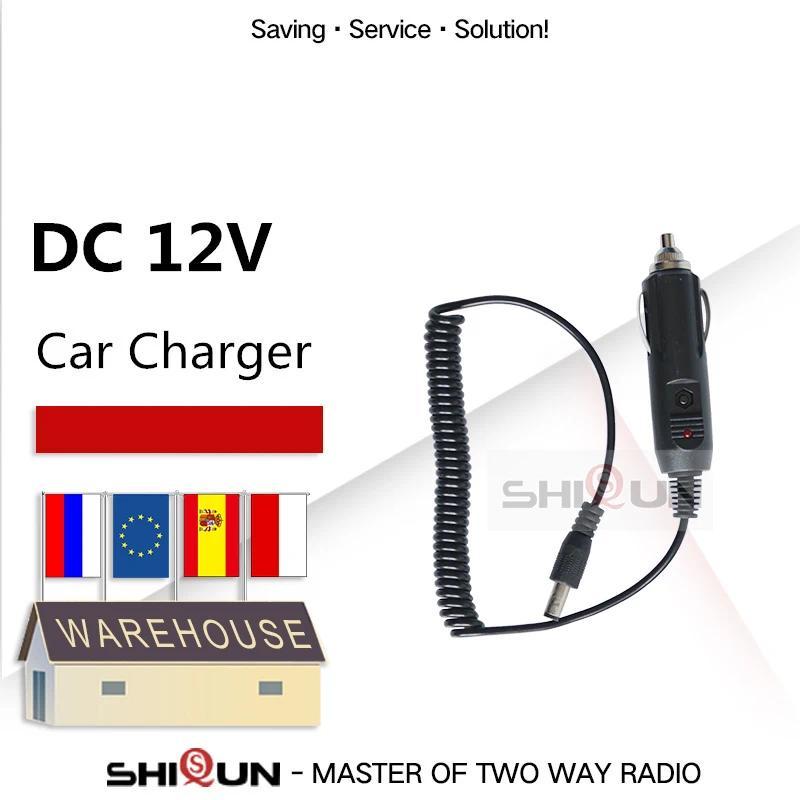 DC12V Car arger Cable for BaoFeng UV-9R Pro UV-5R UV-82 UV-68 Mate Max V2 Rao Accessories DR-1801UV 