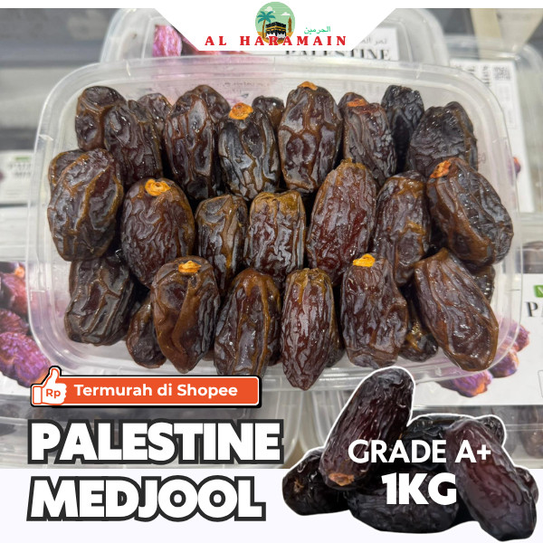 (Fiesta Murah) Kurma Medjool Palestine Jumbo 1kg 500g | Grade A Premium Termurah Dates Import - Oleh