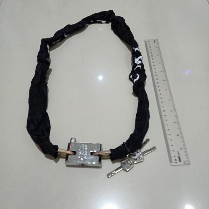 gembok rantai motor 100cm camel - 60