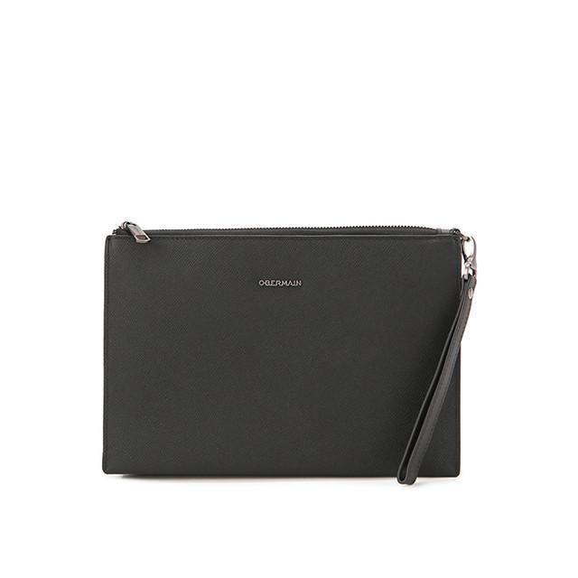 Obermain Clutch Pria BASIL CLUTCH (M) - L Black OBC1087BK