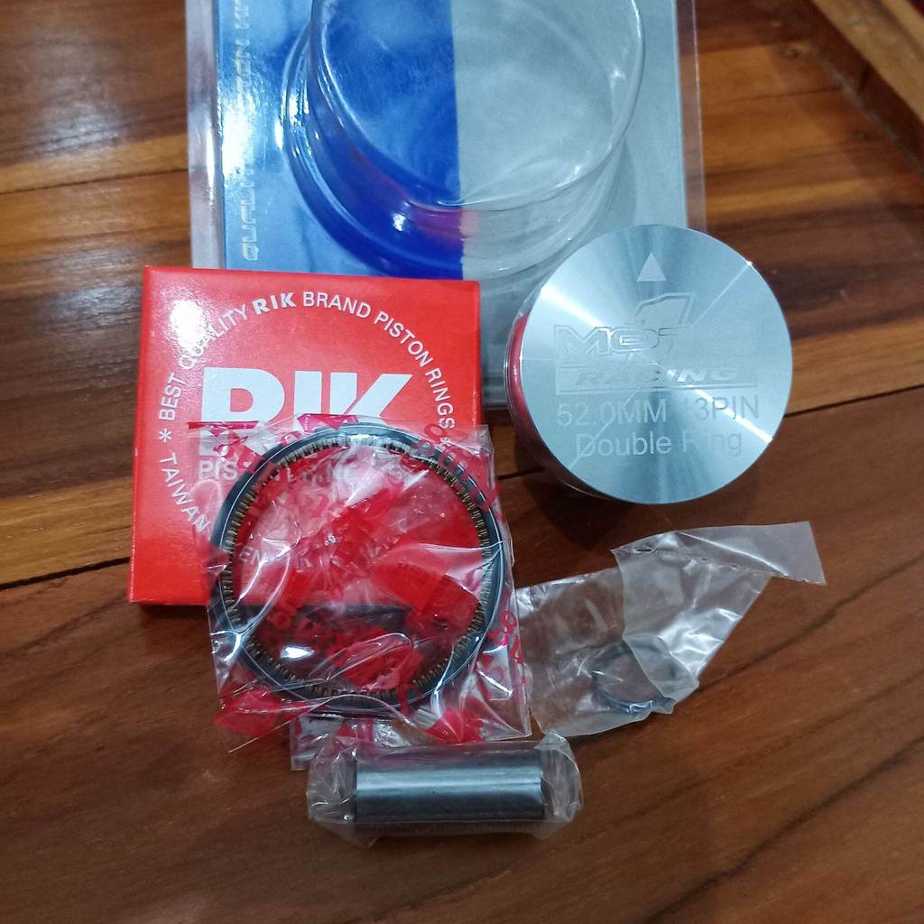 piston kit jupiter z moto1 racing seher set jupiter z riko 52.0mm pin 13 doubel ring universal