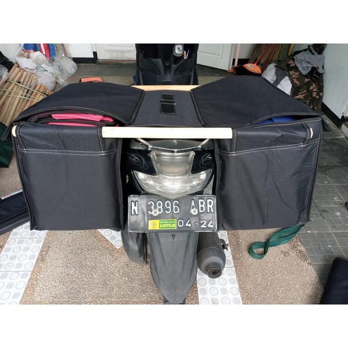 TPO  Tas Pos Obrok Kurir Sales Anti Air Tas Motor Tas Rengkek Tas Kargo Besar Accessories Besi Acces