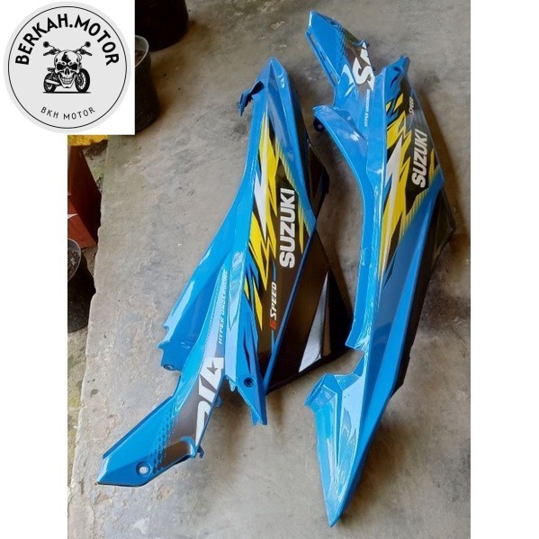 COVER BODY kiri kanan SATRIA FU FL FACELIFT NEW 2014 2015 BODY SUZUKI SATRIA FU FACELIFT FL SET PLUS
