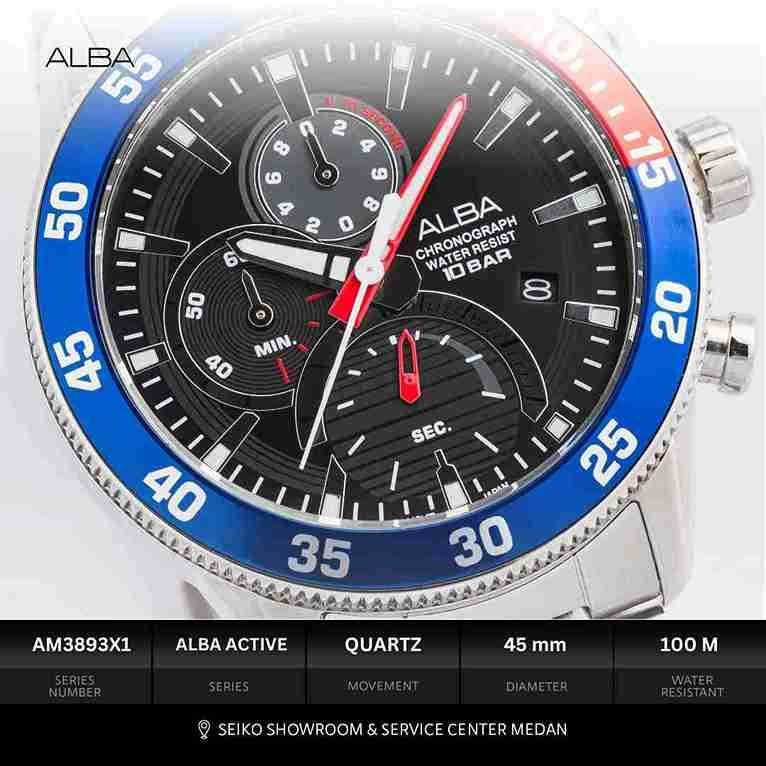 Alba Active AM3893 Chronogrph
