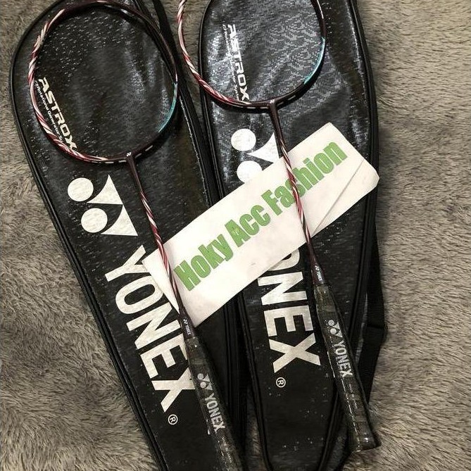 feranagrup Yonex Astrox 100 ZZ Kurenai + Senar + Grip Astrox 100zz Original Diskon