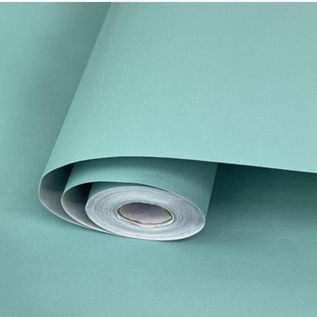 Wallpaper Dinding Polos Tosca 45cm x 10m