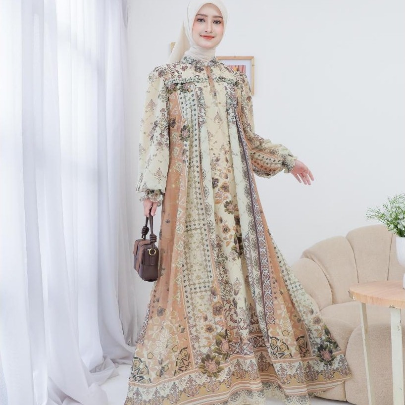 Isabella Dress - Gamis Anggun Simple dan Elegan
