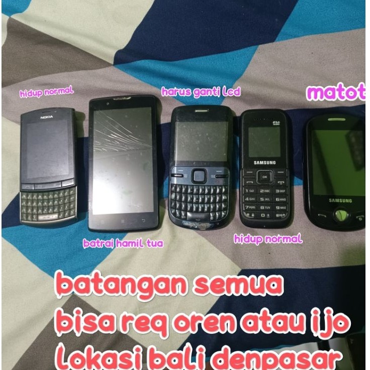 Hp jadul batangan, Ada yg minus