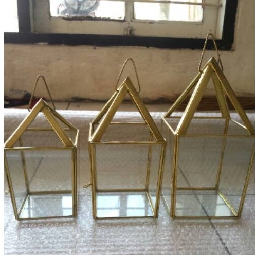 1 set Lentera lilin / lentera hias / tempat lilin