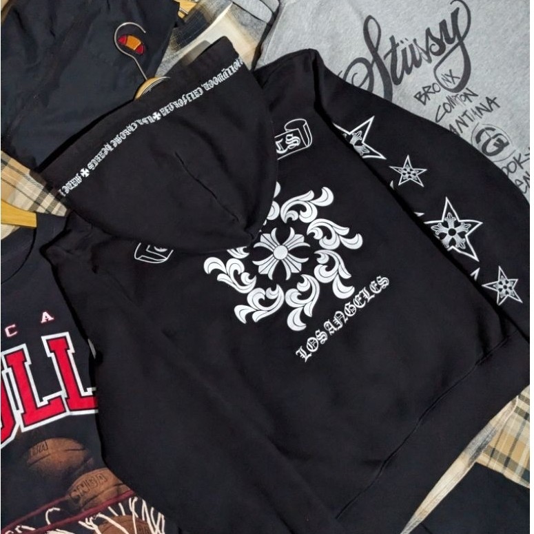 Zip hoodie chrome hearts