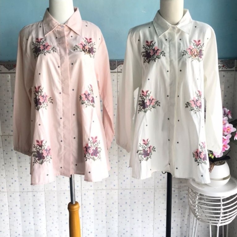 WINODY Atasan kemeja wanita // Kemeja wanita