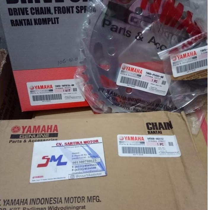 Rantai Kit R25 1WD-WF01A-00