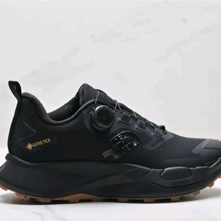 Sepatu Trail Running The North Face Vectiv Enduris 4 GoreTex Black/Gum - Usop Store ID