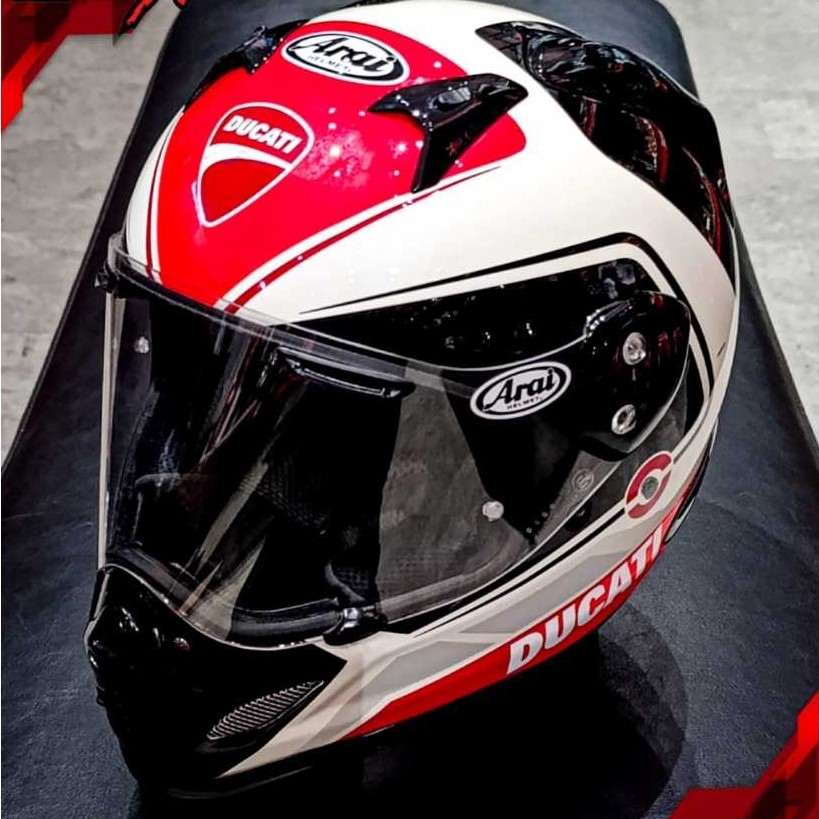 Helm Arai Tour X4 Ducati Strada Tour 13 Helmet Original Second Bekas 2ND RCX