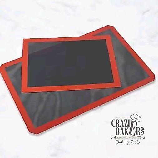 BEBAS ONGKIR - Non-Stick Baking Perforated Silicone Mat Non Stick Eclair Silicone Mat - Silpad - Dou