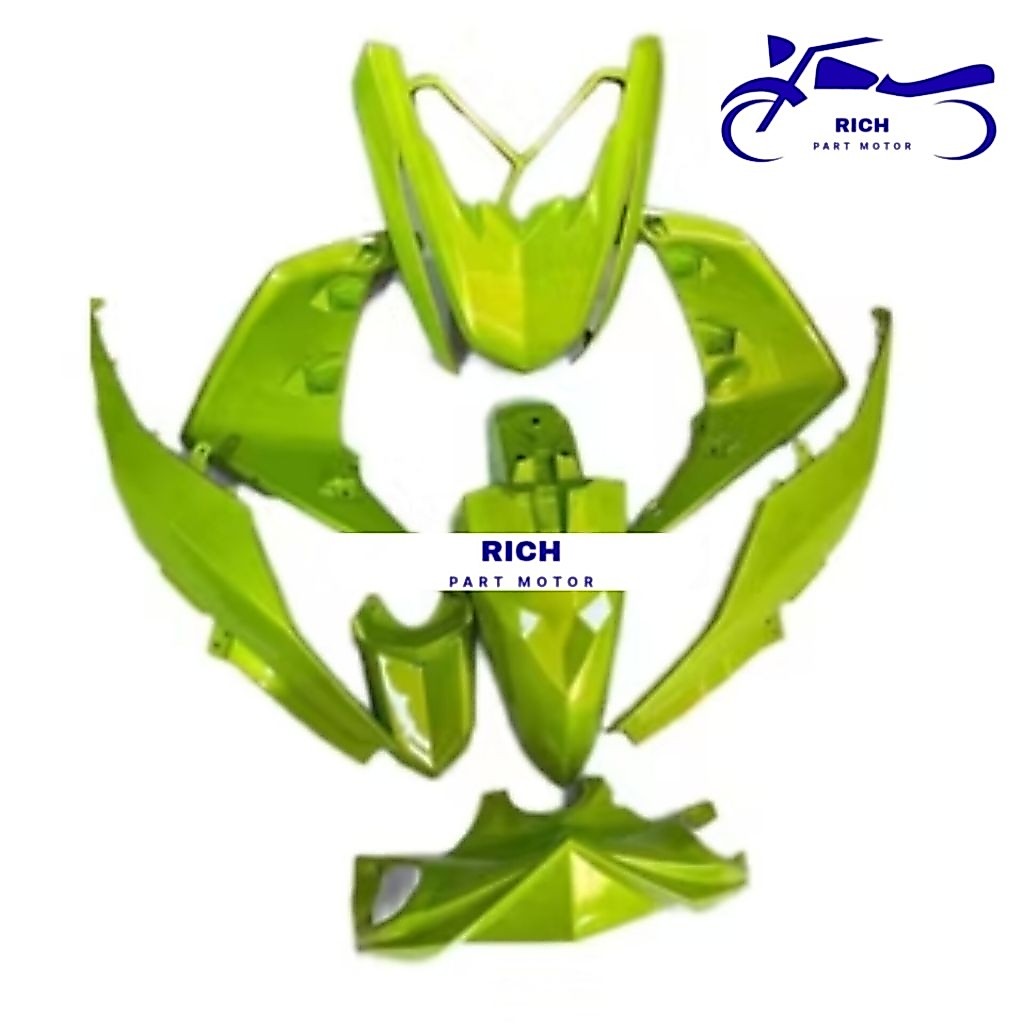 Full Halus Mio M3 Hijau Full Body Halus Mio M3 Mio Z Mio 125 bisa pesan warna