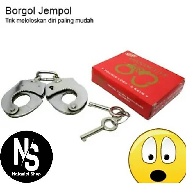 COD Alat Sulap Borgol Jempol - Gimick Sulap Borgol - Borgol Jempol HANDCUFF