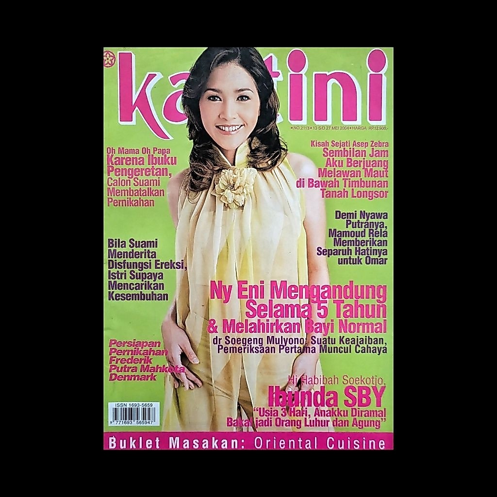 Majalah Kartini, No. 2113/2004 - Cover: Maia Ahmad // Kiki Fatmala - Dude Herlino - Maudy Wihelmina 