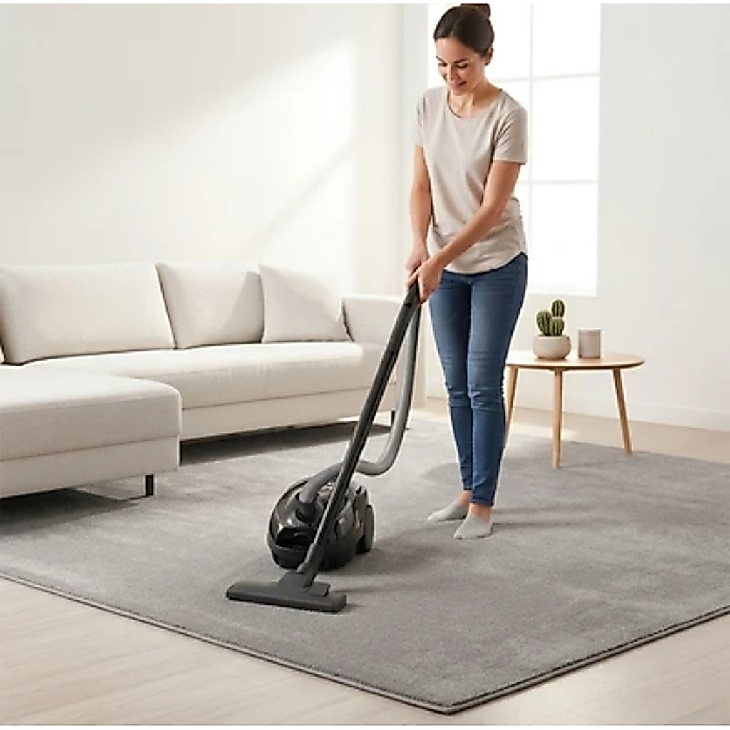 Krisbow Vacuum Cleaner Dry 18 kPa 1000 Watt - Hitam