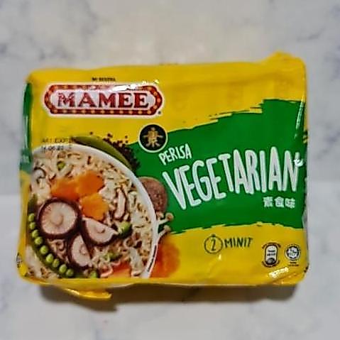 jhoncolection - mamee mi segera perisa vegetarian mie instant vegetarian noodle