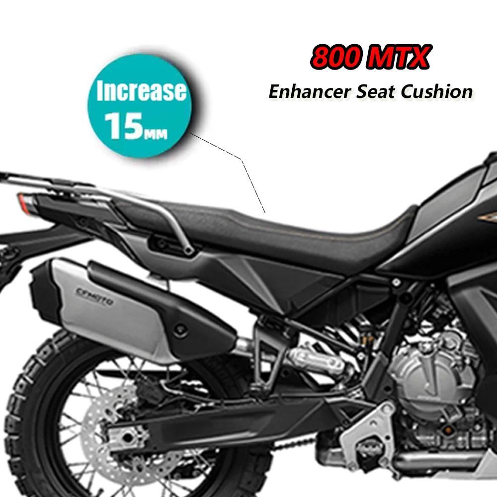 For CFMOTO 800MT-X 800MTX Motorcycle Raised Seat Cushion 800 MTX Thickened Tension Seat Cushion Seat