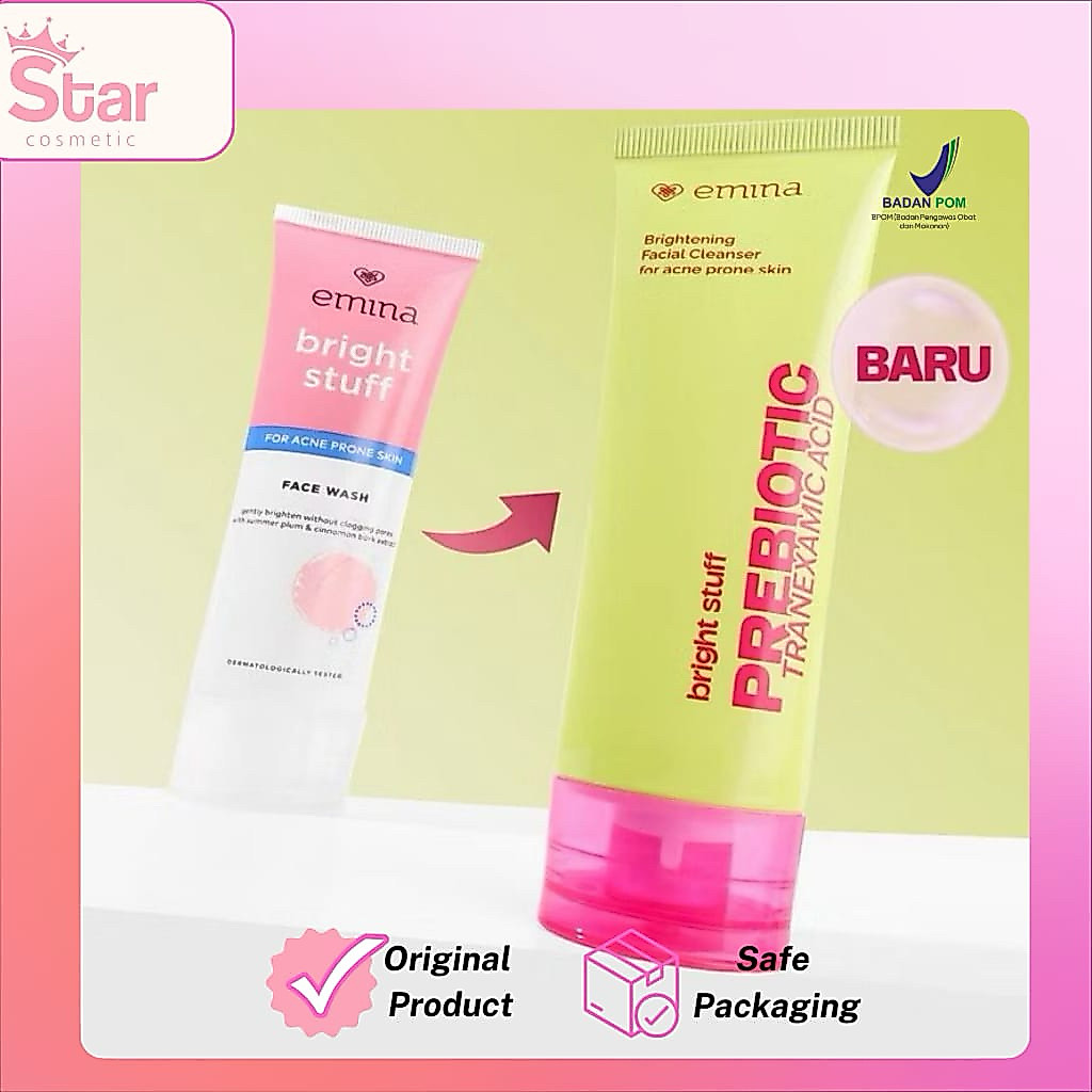 EMINA Bright Stuff Face Wash For Acne Prone Skin