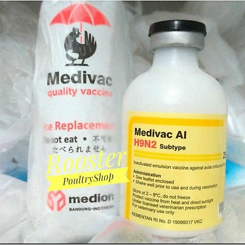 Vaksin Ayam Medivac AI H9N2 Subtipe H9N2