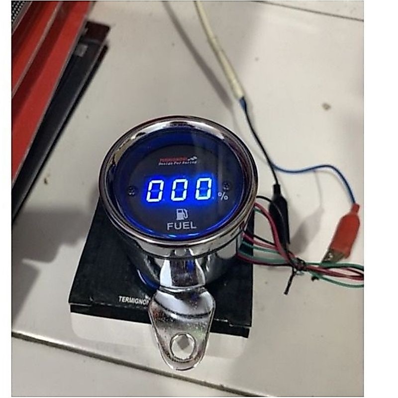 Amper Bensin Dgital LED Variasi Semua Motor / Takaran Bensin Variasi universal