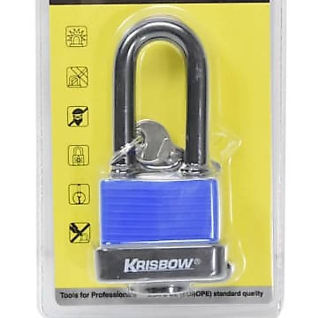 Krisbow Gembok Panjang Tahan Air 50 Mm - gembok pagar krisbow