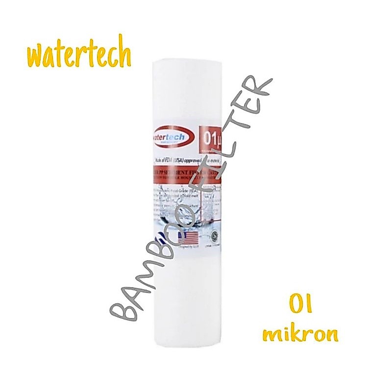 Watertech Sediment Filter Cartridge 20" 01 Mikron - Nano Technology