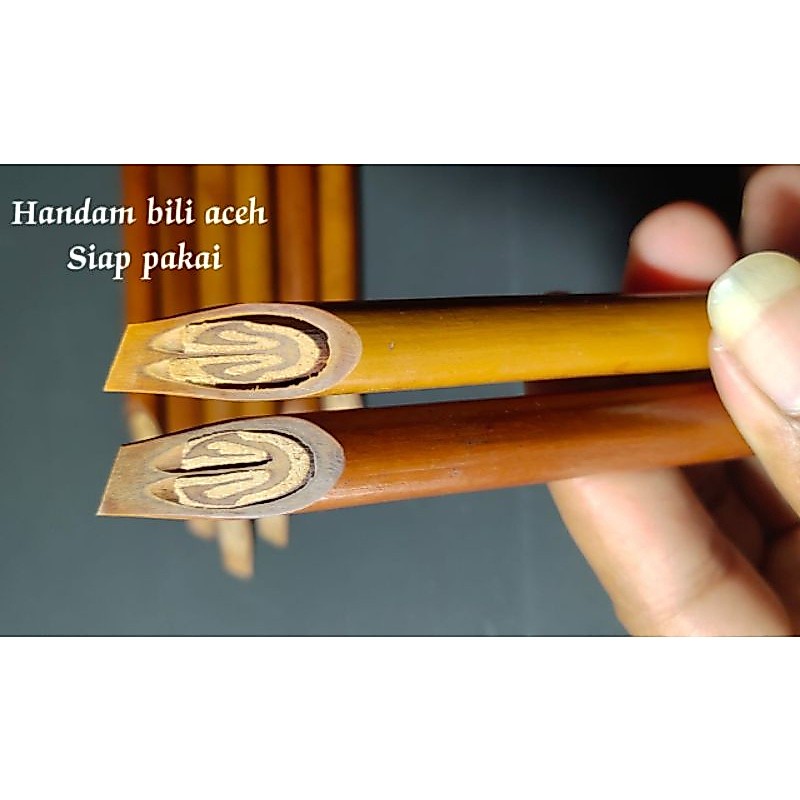 Handam Bili aceh 22cm siap pakai (minimal pembelian 2 batang)