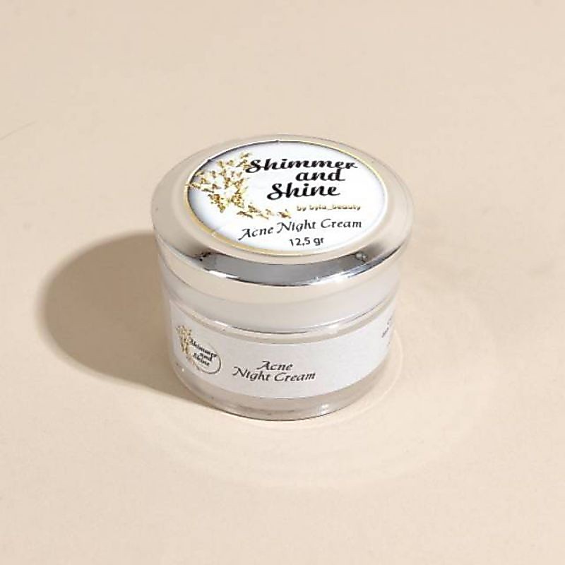 Acne night cream SHIMMER AND SHINE